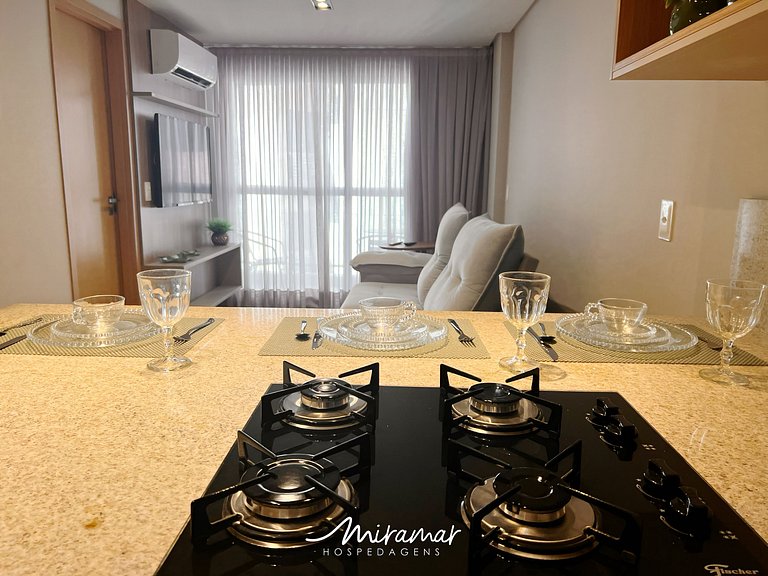 Apartamento aconchegante em Cabo Branco