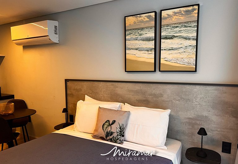 Flat com Terraço Alta Garden- Miramar Hospedagens