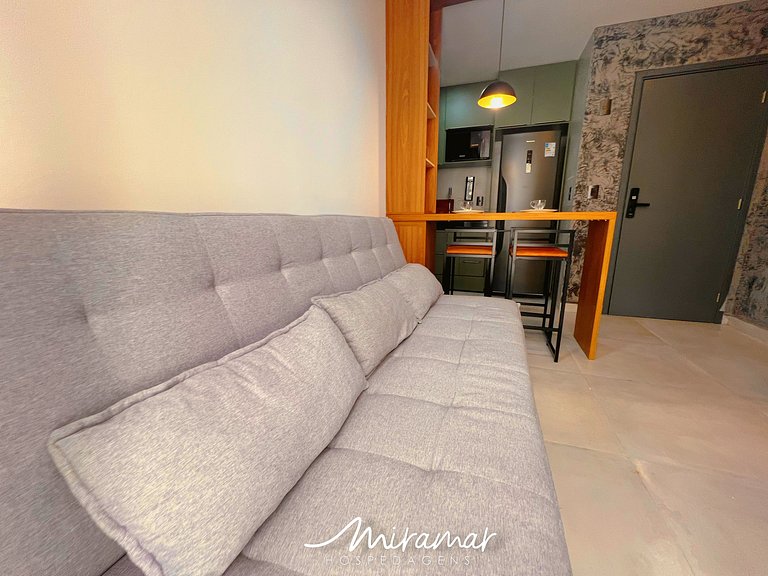 Flat em Tambaú c/Espelho no Teto | By MH