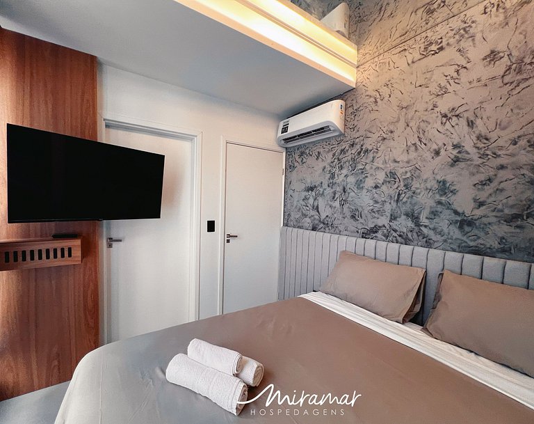 Flat em Tambaú c/Espelho no Teto | By MH