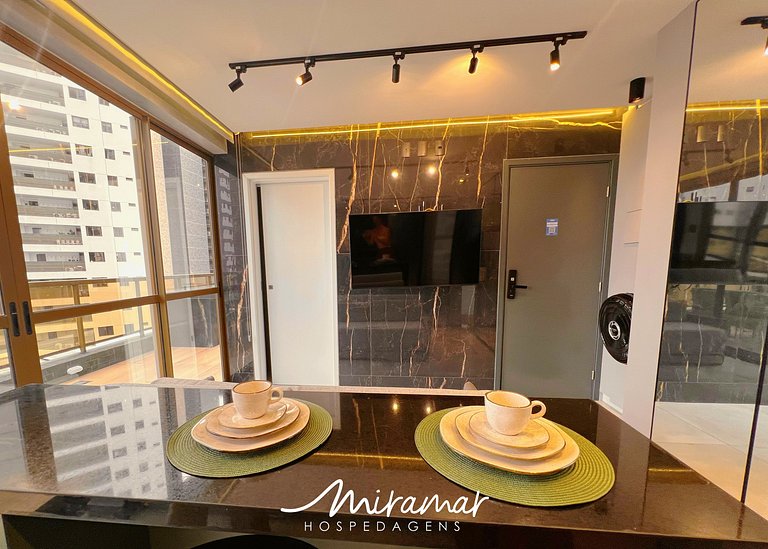 Flat c/ Varanda p/4 pessoas Tambaú-MH