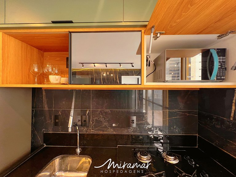 Flat c/ Varanda p/4 pessoas Tambaú-MH