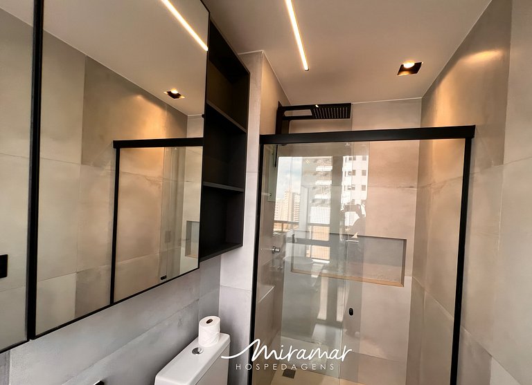 Flat c/ Varanda p/4 pessoas Tambaú-MH