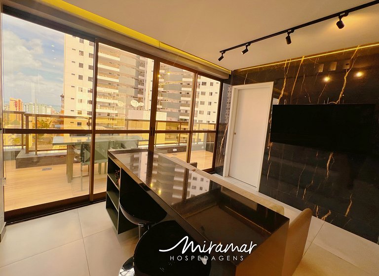 Flat c/ Varanda p/4 pessoas Tambaú-MH