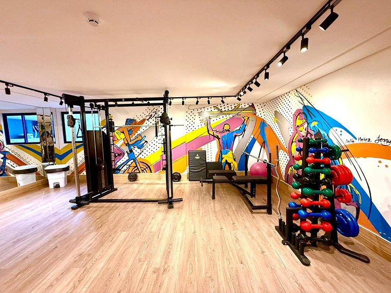 Flat p/ 4 Próximo a Praia no Ozean-Miramar