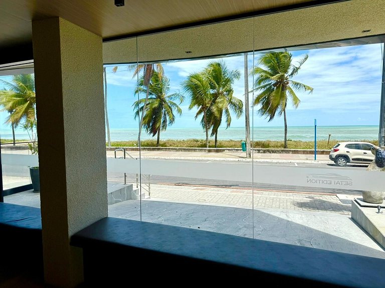 Flat p/ 4 pessoas na Orla do Cabo Branco - MH