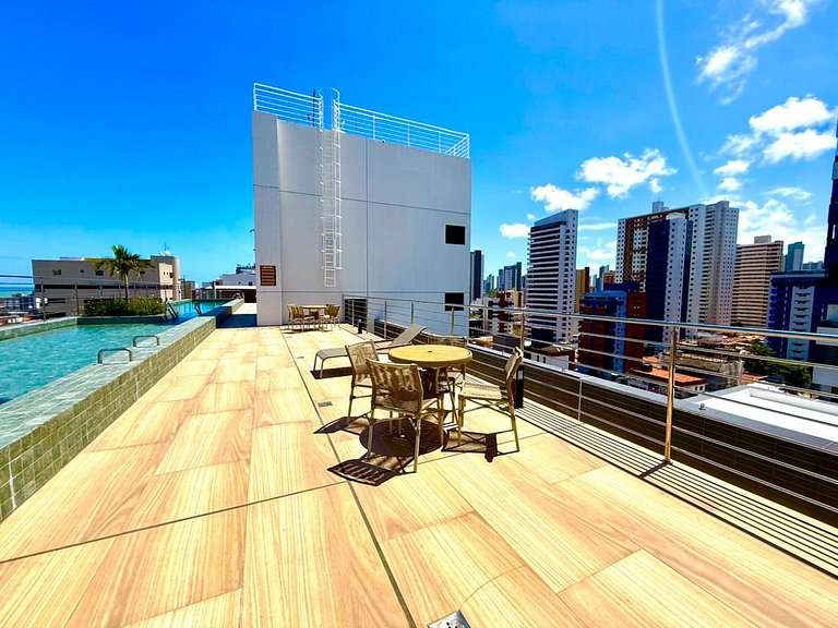 Apt de 2 quartos em Manaíra - Miramar Hospedagens