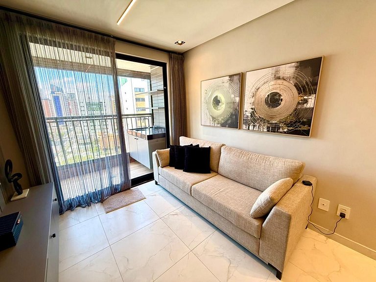 Apt de 2 quartos em Manaíra - Miramar Hospedagens