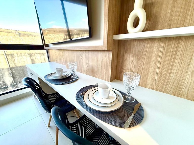 Flat p/ 2 pessoas Alta Marine - Miramar