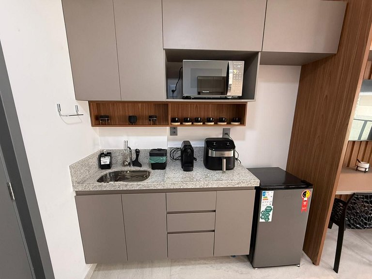 Flat p/ 3 pessoas no Jardim Oceania