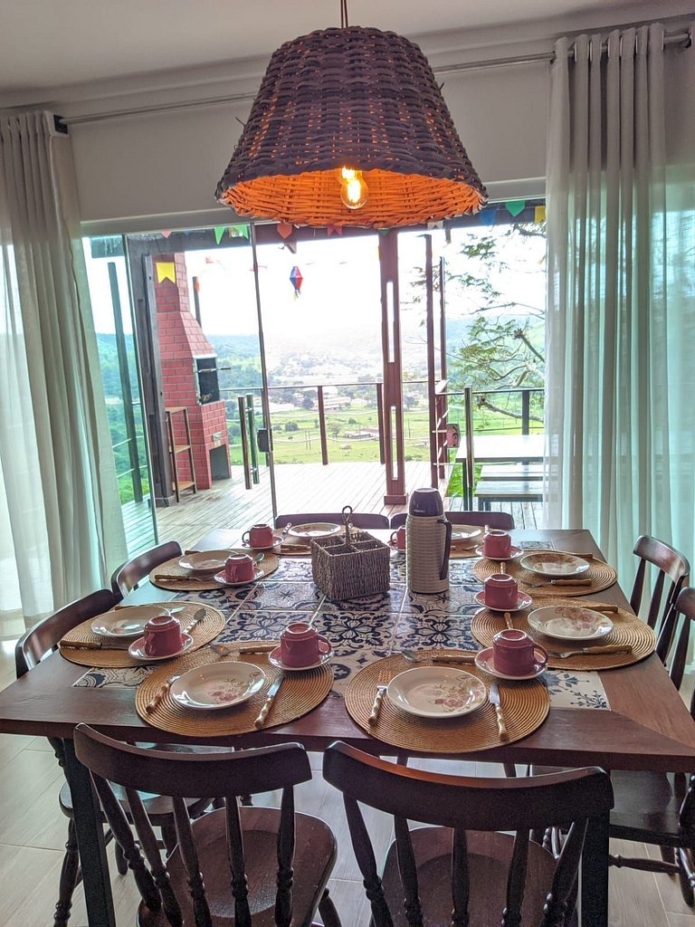 Chalé Alto da Serra Experience the Calm of the Mountain