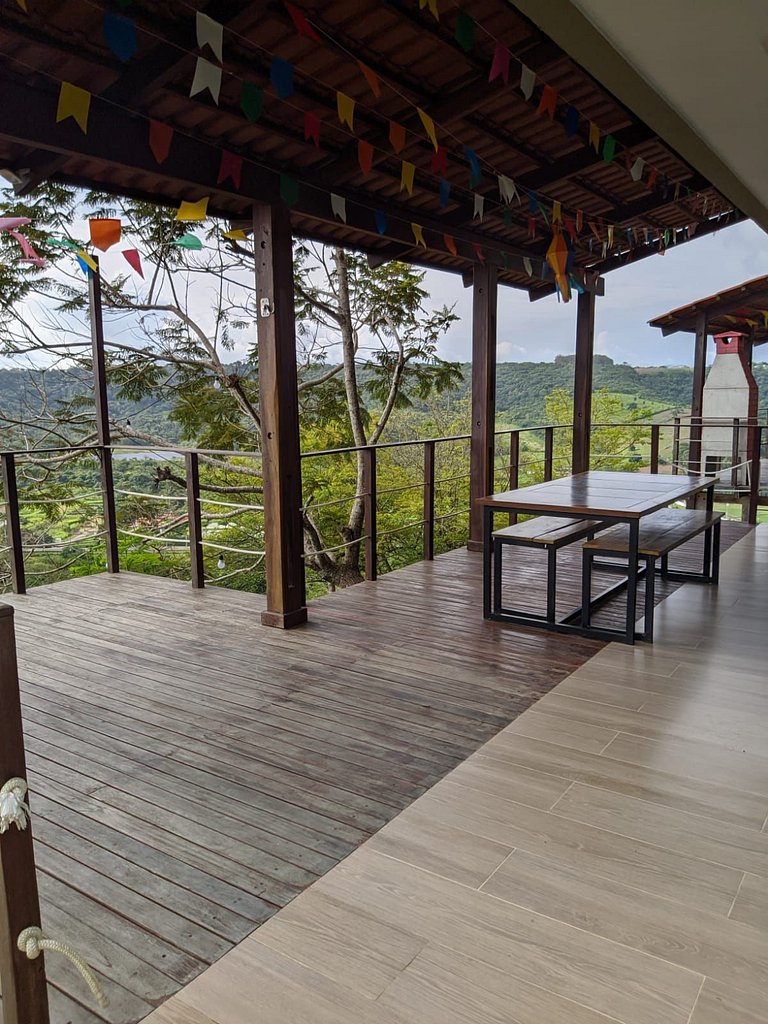 Chalé Alto da Serra Experience the Calm of the Mountain