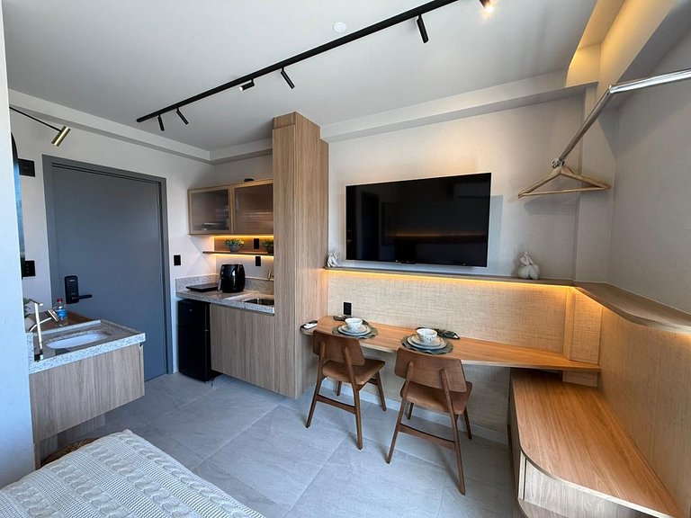 Flat sofisticado no Jardim Oceania