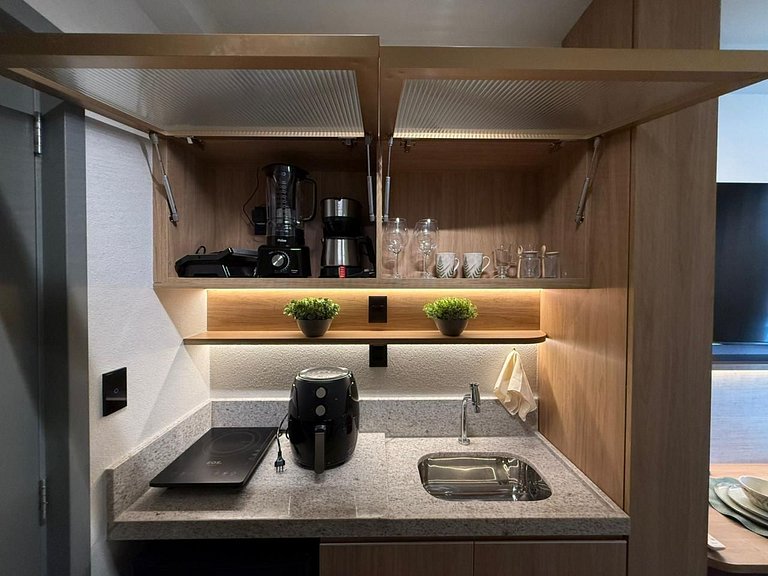 Flat sofisticado no Jardim Oceania