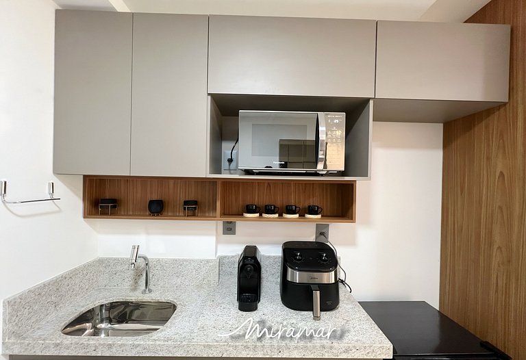Flat p/ 3 pessoas no Jardim Oceania (MH)