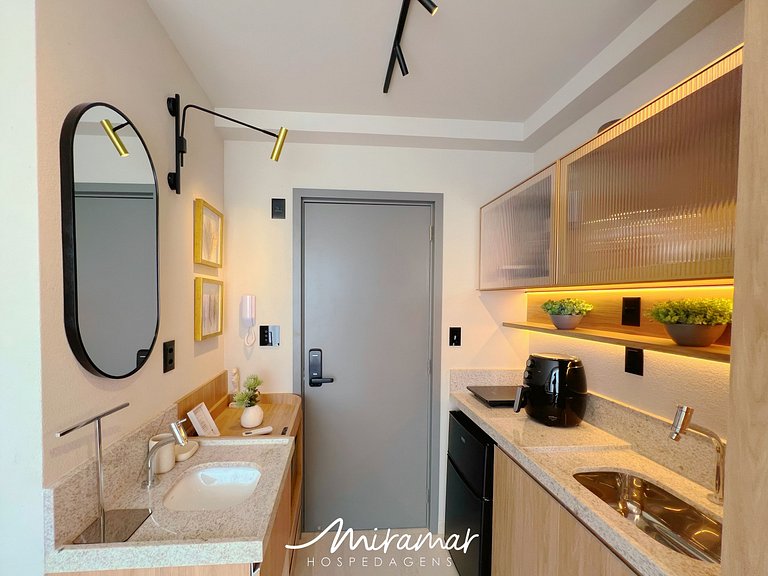 Flat sofisticado no Jardim Oceania