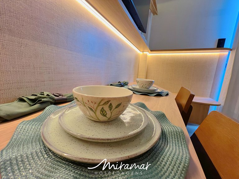 Flat sofisticado no Jardim Oceania