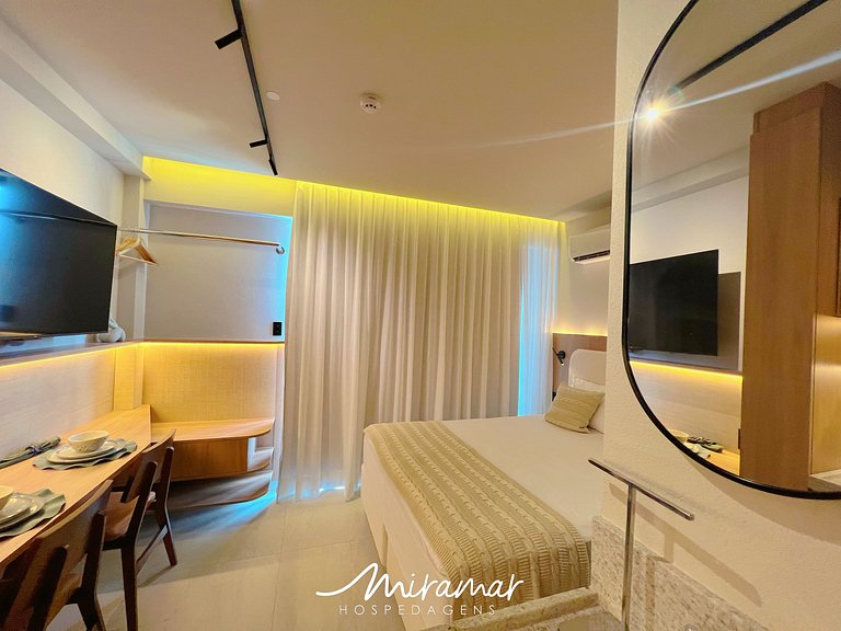 Flat sofisticado no Jardim Oceania