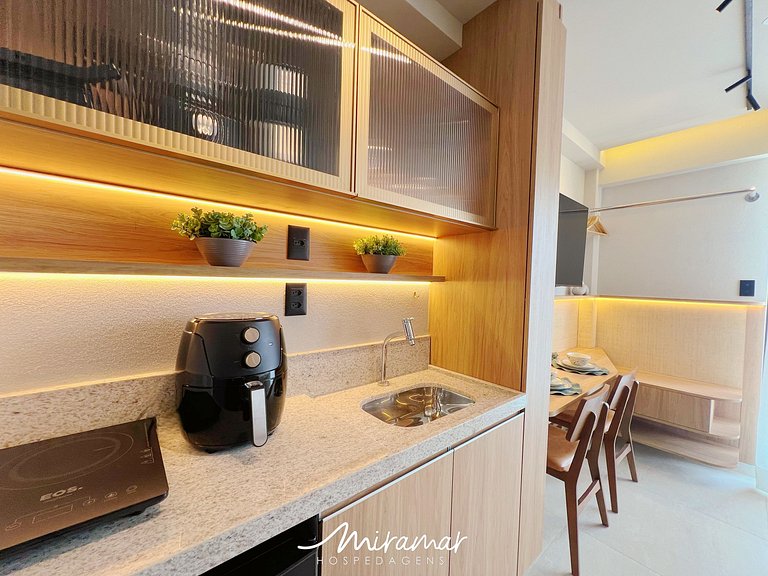 Flat sofisticado no Jardim Oceania