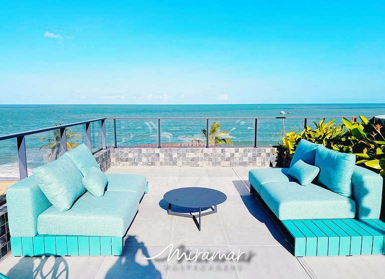 Flat Novo com varanda no Jardim Oceania - (MH)