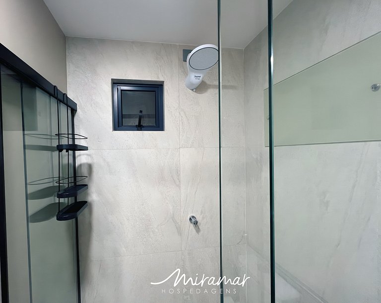 Flat p/ 3 Pessoas c/ Varanda-Miramar Hospedagens