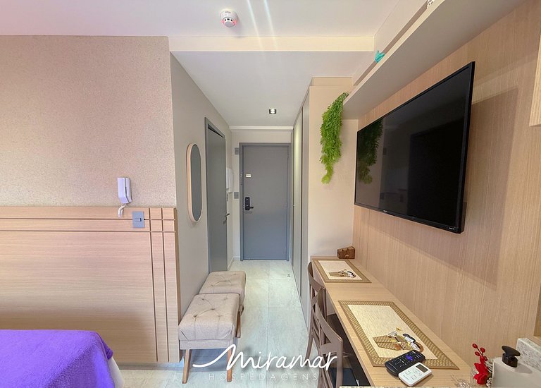 Flat p/ 3 pessoas no Jardim Oceania