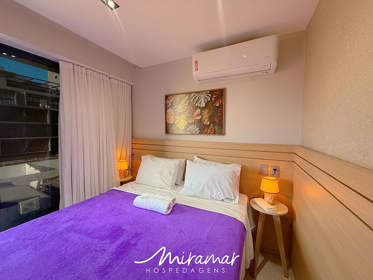 Flat p/ 3 pessoas no Jardim Oceania