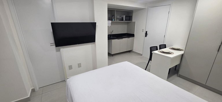 Flat com fogão no Cabo Branco