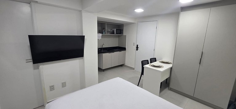 Flat com fogão no Cabo Branco