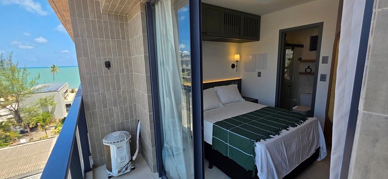 Flat c/ Varanda Vista Mar-Miramar Hospedagens