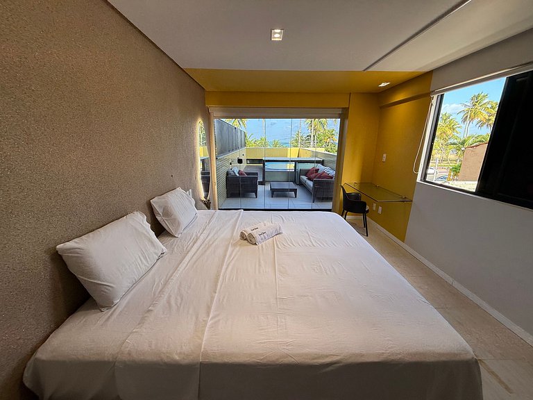 Apart.c/Terraço e Piscina Privativa em Cabo Branco