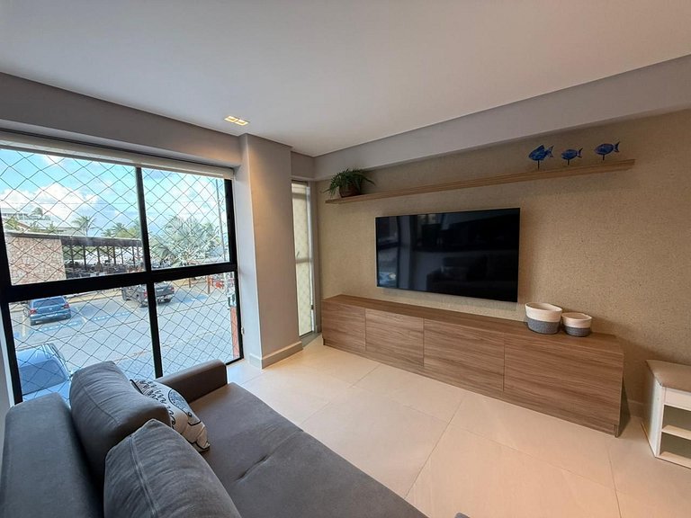 Ap com varanda e 2 quartos no Jardim Oceania