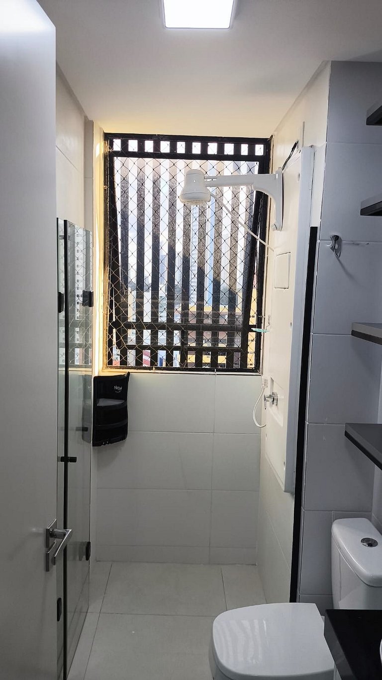 Flat p/ 4 pessoas em Manaíra -Miramar Hospedagens