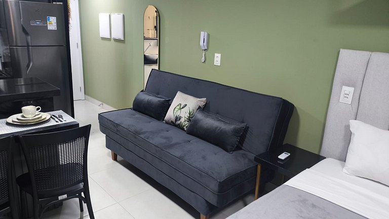 Flat p/ 4 pessoas em Manaíra -Miramar Hospedagens