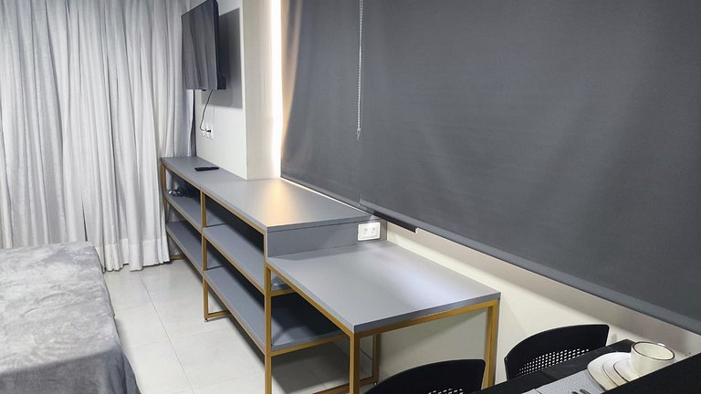 Flat p/ 4 pessoas em Manaíra -Miramar Hospedagens