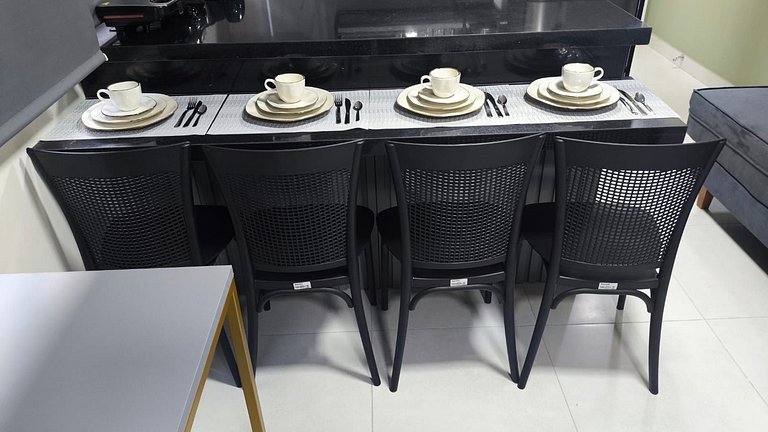 Flat p/ 3 pessoas em Manaíra -Miramar Hospedagens