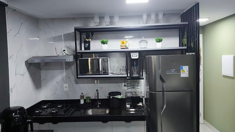 Flat p/ 4 pessoas em Manaíra -Miramar Hospedagens