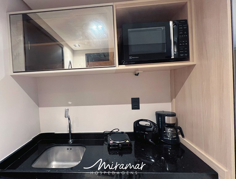 Flat c/Terraço no Alta Marine-Miramar