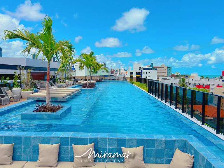 Flat p/ Casal no Hit Cabo Branco-Miramar