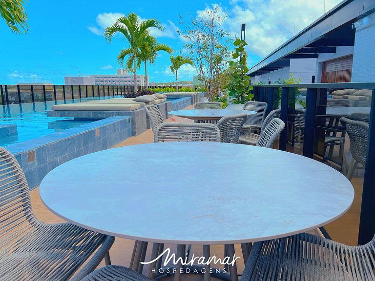 Flat p/ Casal no Hit Cabo Branco-Miramar