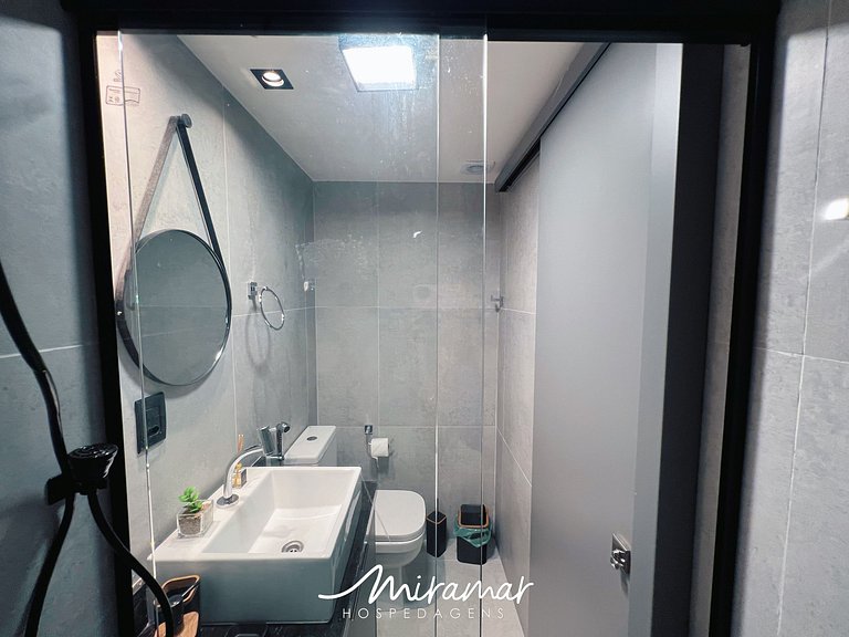 Flat p/ 3 pessoas no Hit Cabo Branco-Miramar