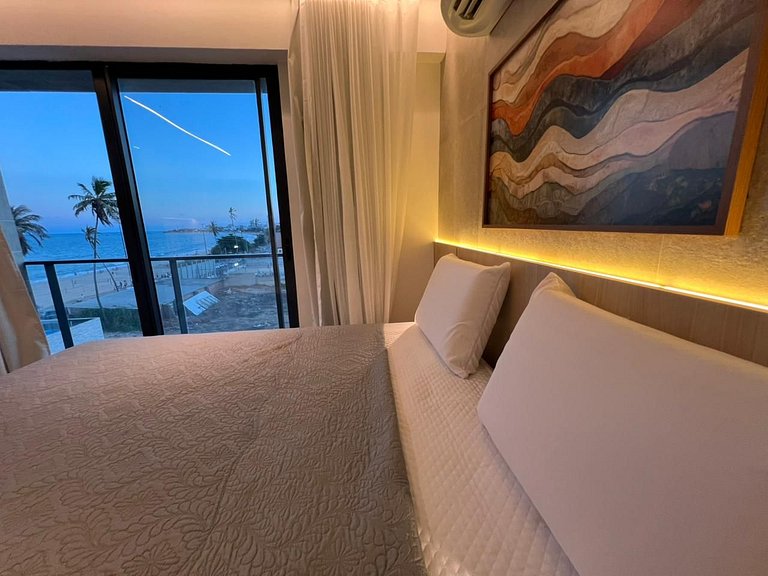 Flat vista mar no Jardim Oceania