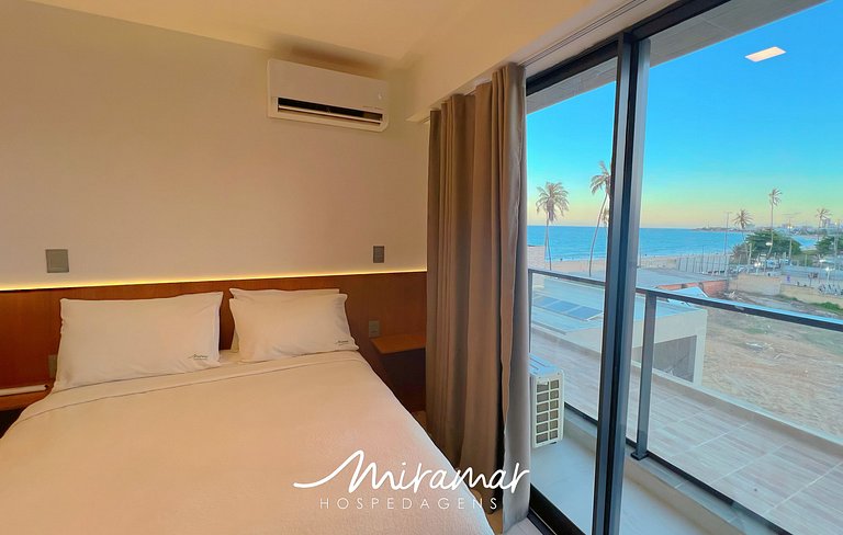 Flat p/ 2 pessoas c/ Varanda Garden Haus