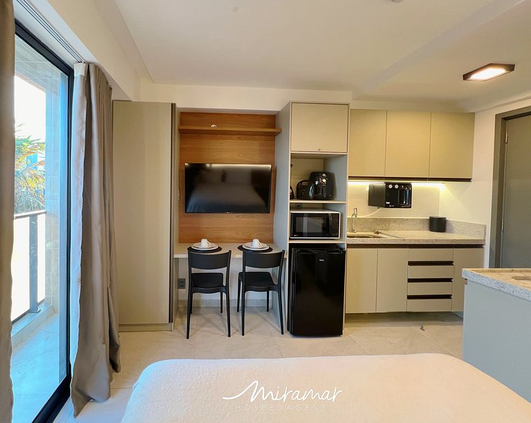 Flat p/ 2 pessoas no Jardim Oceania