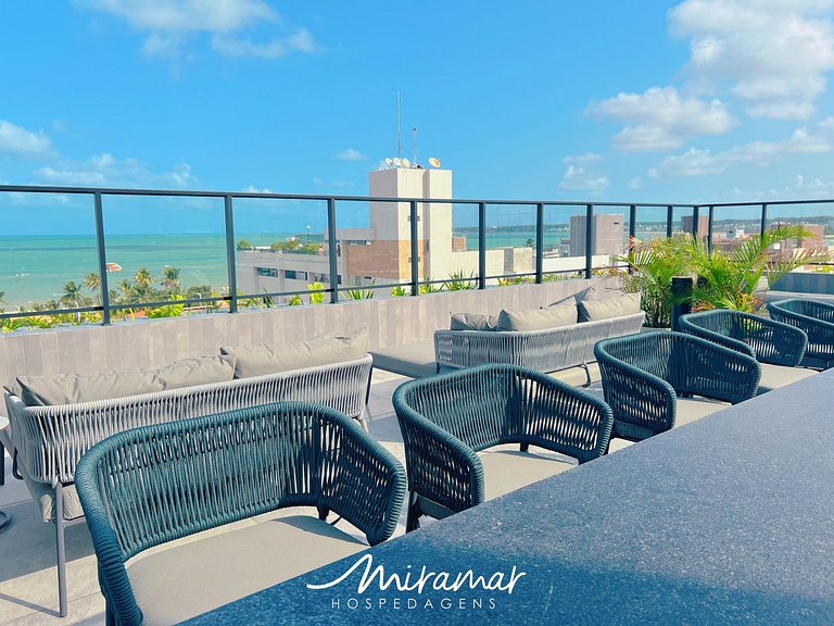 Flat em Tambaú p 4 pessoas - Miramar Hospedagens