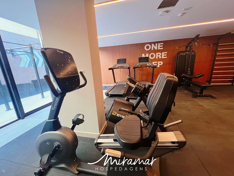 Flat no Acqua Tambaú p 2 Hóspedes-Miramar