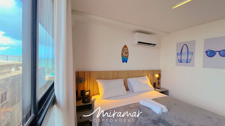 Flat para 2 Pessoas no Alta Marine- By Miramar