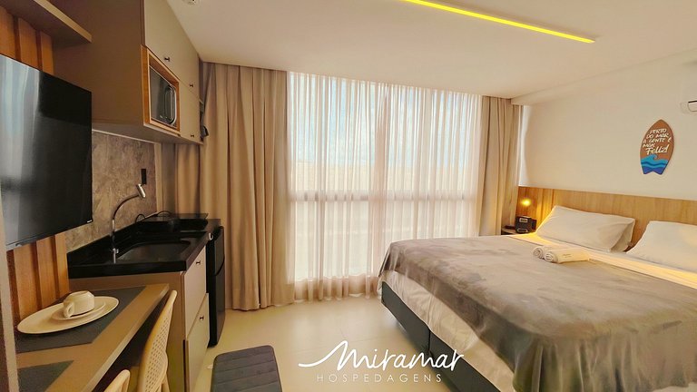 Flat para 2 Pessoas no Alta Marine- By Miramar