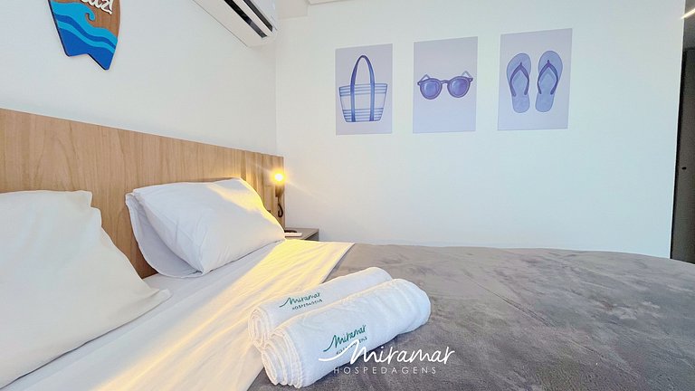 Flat para 2 Pessoas no Alta Marine- By Miramar