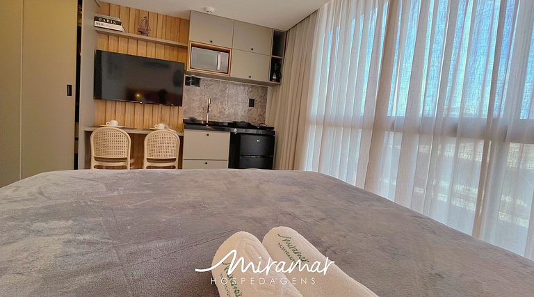 Flat para 2 Pessoas no Alta Marine- By Miramar